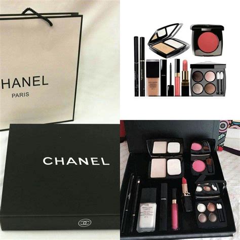 chanel makeup gift set